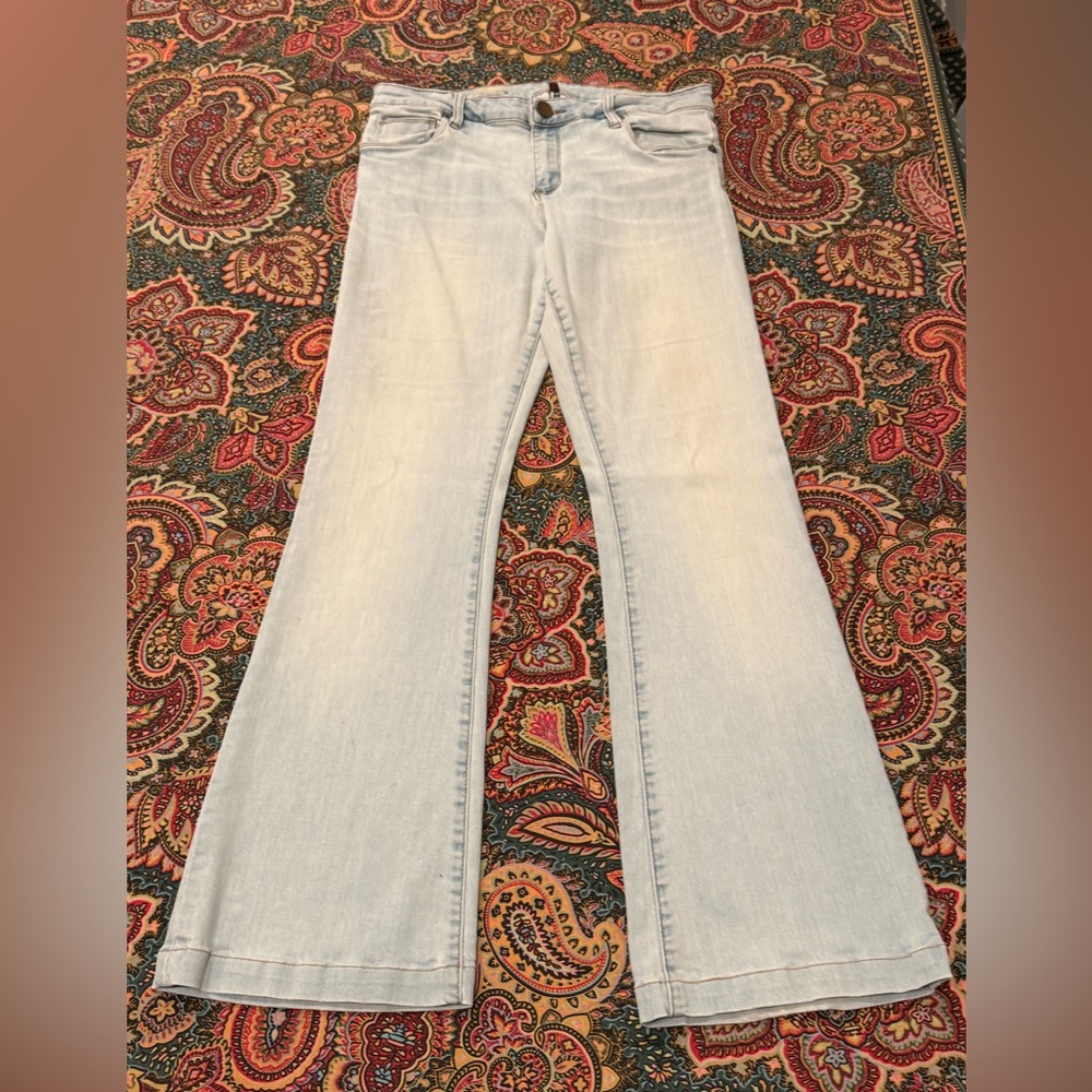 Kut from the Kloth Women's High Rise Light Blue Jeans